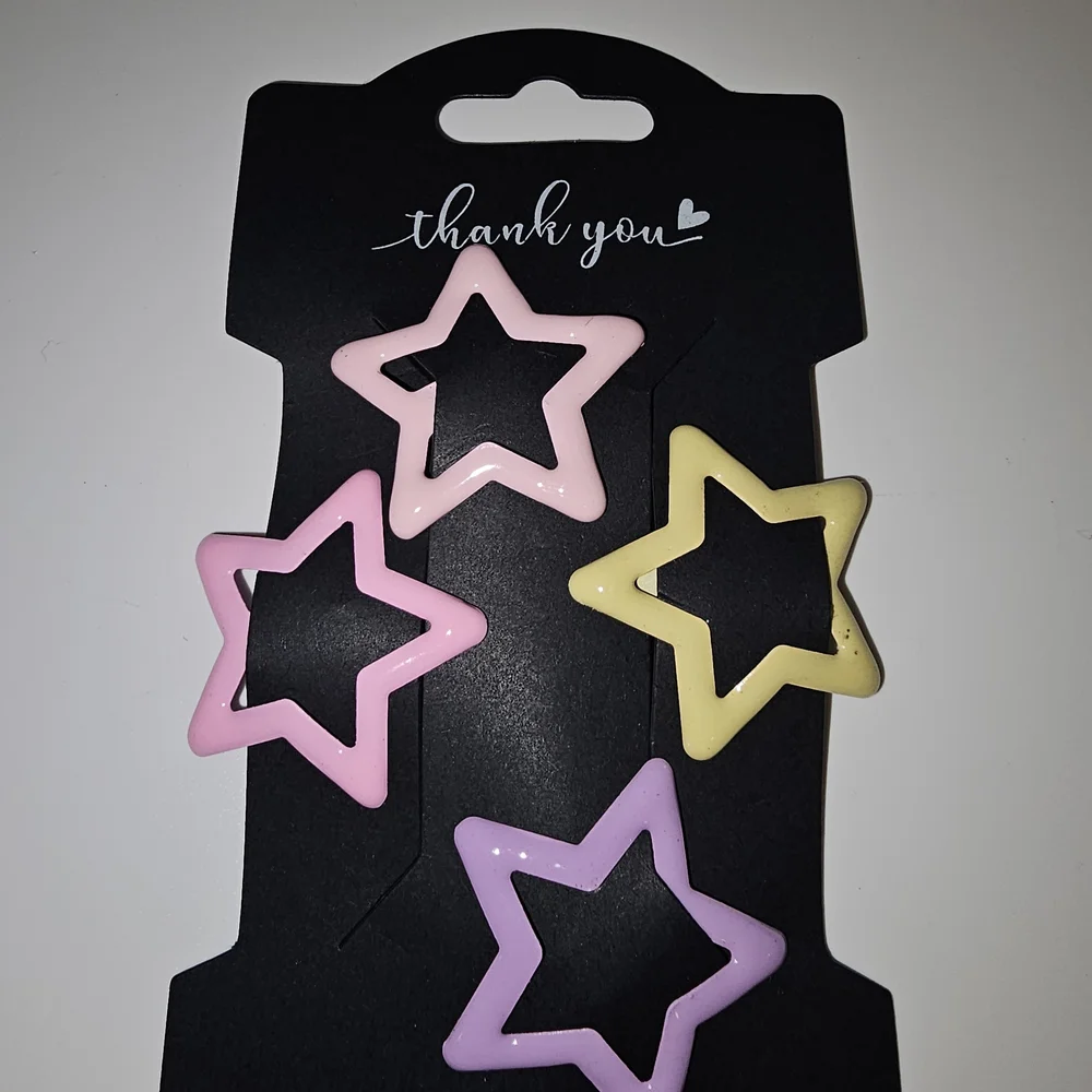 Colorful Kids Hair Clip Set Of Four - Select Style